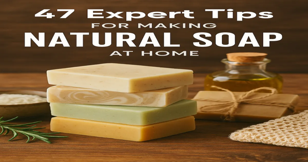 47 Expert Tips for Making Natural Soap at Home